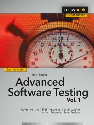 cover image of Advanced Software Testing--Volume 1